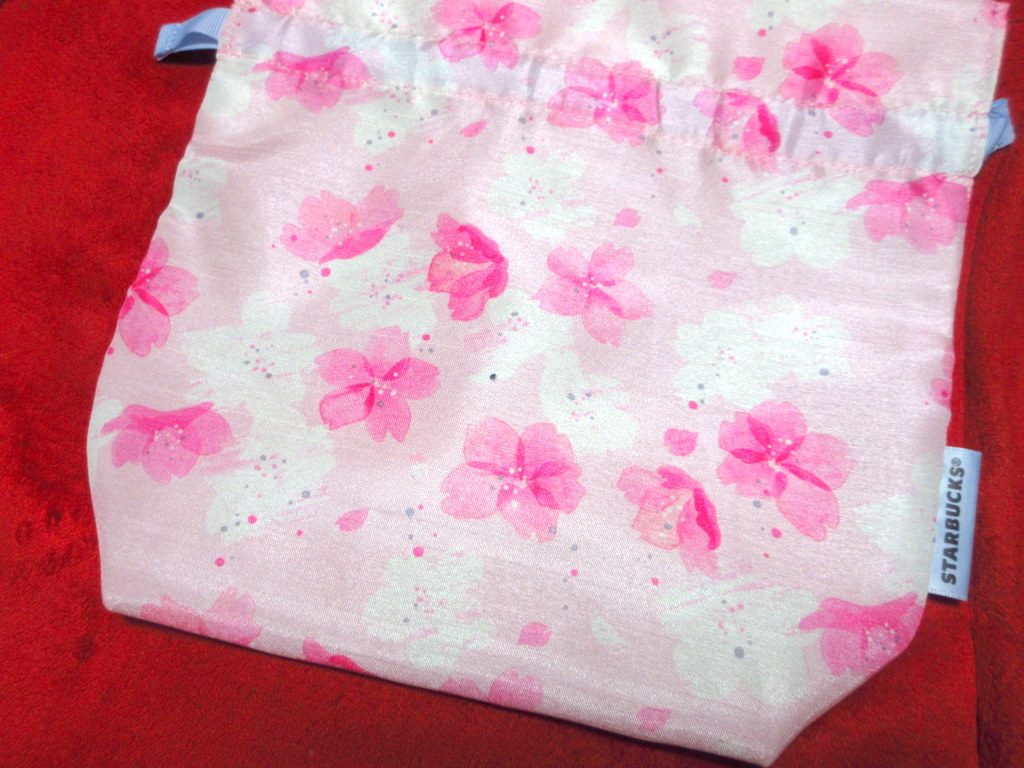 スタバ　プリン　2019　桜　ほうじ茶　プリンバッグ